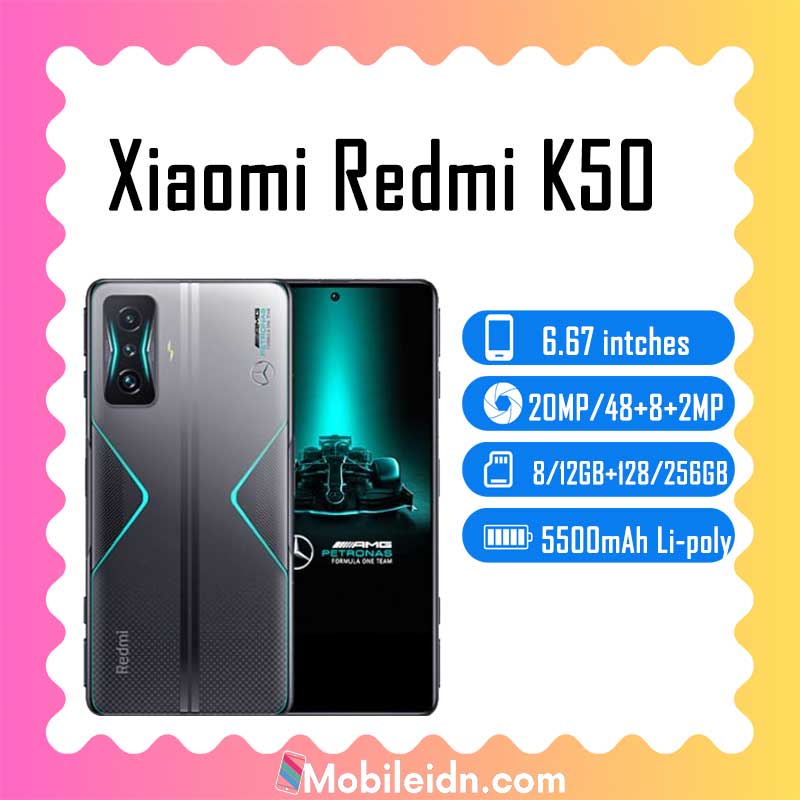 Xiaomi Redmi K50 Price in india