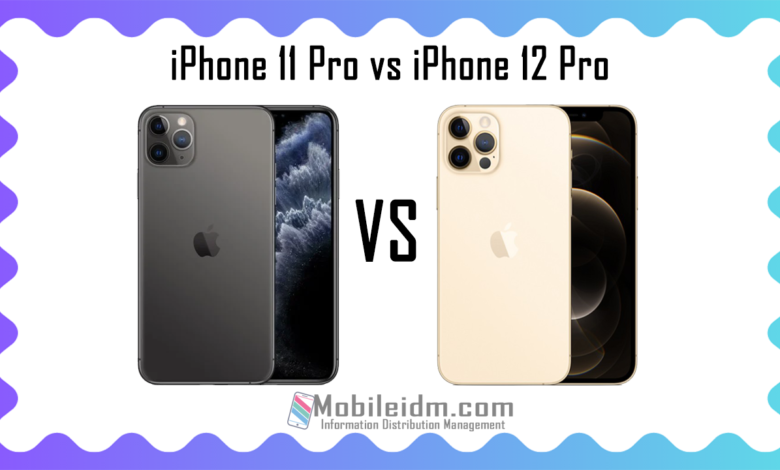 iphone 11 Pro vs iphone 12 Pro