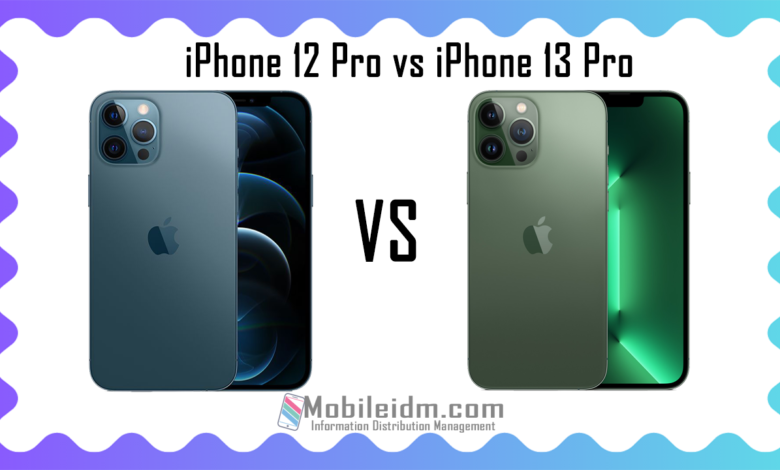 iphone 12 Pro vs iphone 13 Pro