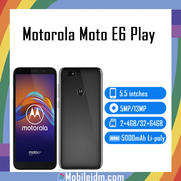 Motorola Moto E6 Play