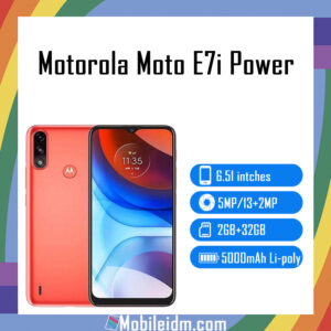 Motorola Moto E7i Power