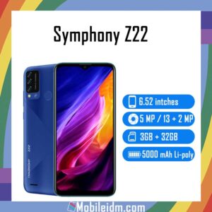 Symphony Z22 Price in Bangladesh