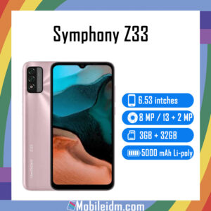 Symphony Z33 Price in Bangladesh