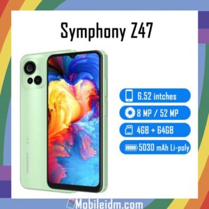 Symphony Z47 Price in Bangladesh