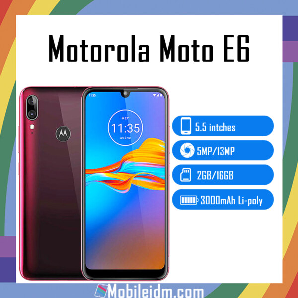 Motorola Moto E6