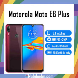 Motorola Moto E6 Plus